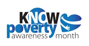 Poverty Awareness Blue
